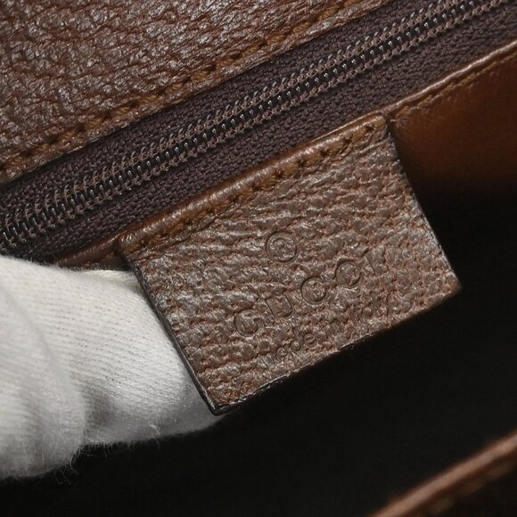 Gucci Brown Pigskin Bamboo Tote Bag 002.1034 200047 196218 - Picture 8 of 9